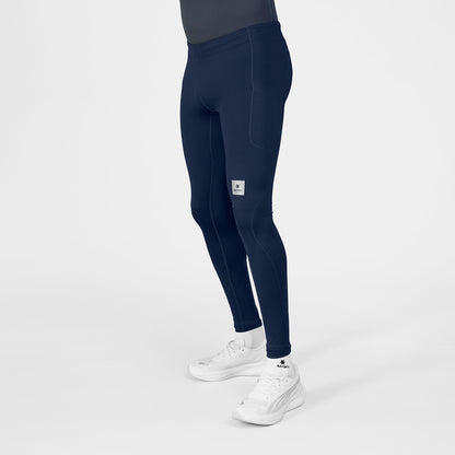 COMBAT+ LONG TIGHTS | BLUE - SAYSKY