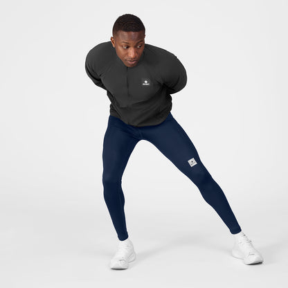 COMBAT+ LONG TIGHTS | BLUE - SAYSKY