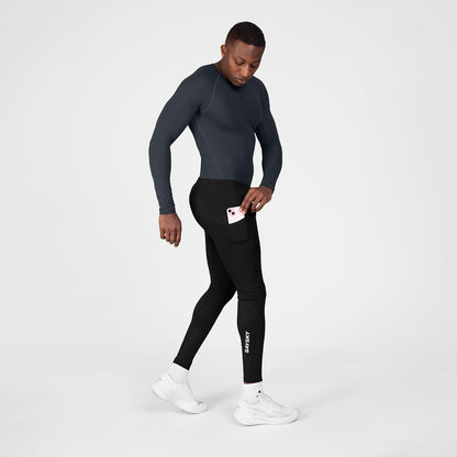 COMBAT+ LONG TIGHTS | BLACK - SAYSKY