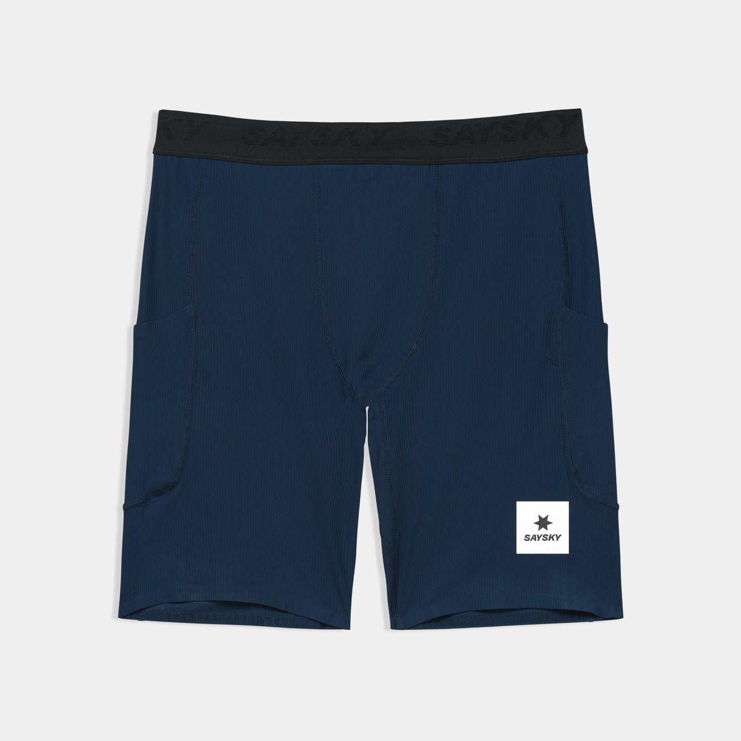 COMBAT+ RIB SHORT TIGHTS 8" | BLUE - SAYSKY