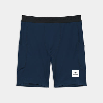 COMBAT+ RIB SHORT TIGHTS 8" | BLUE - SAYSKY
