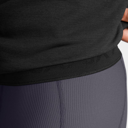 COMBAT+ RIB SHORT TIGHTS 8" | GREY - SAYSKY