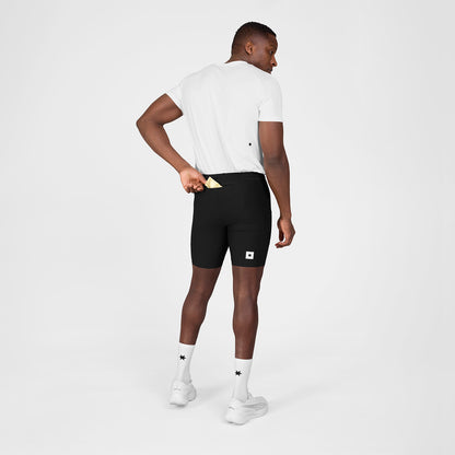 COMBAT+ RIB SHORT TIGHTS 8" | BLACK - SAYSKY
