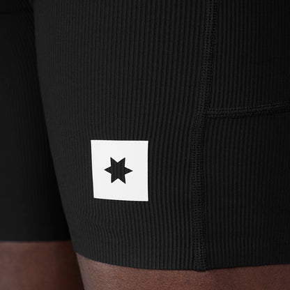 COMBAT+ RIB SHORT TIGHTS 8" | BLACK - SAYSKY