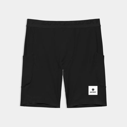 COMBAT+ RIB SHORT TIGHTS 8" | BLACK - SAYSKY