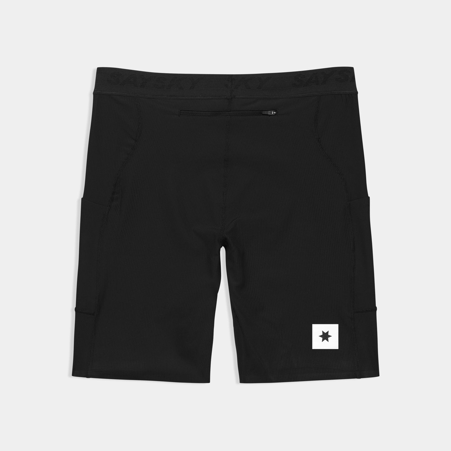 COMBAT+ RIB SHORT TIGHTS 8" | BLACK - SAYSKY