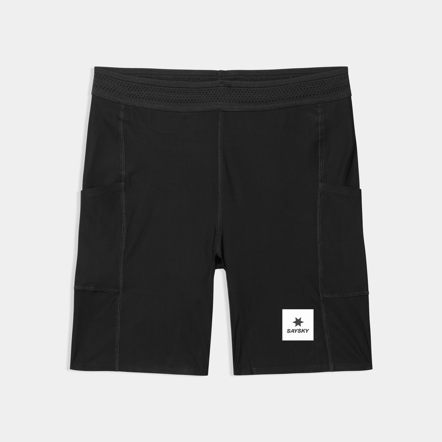FLOW+ RACE SHORT TIGHTS 7'' | BLACK - SAYSKY