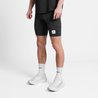 COMBAT+ SHORT TIGHTS 9'' | BLACK UNIVERSE - SAYSKY