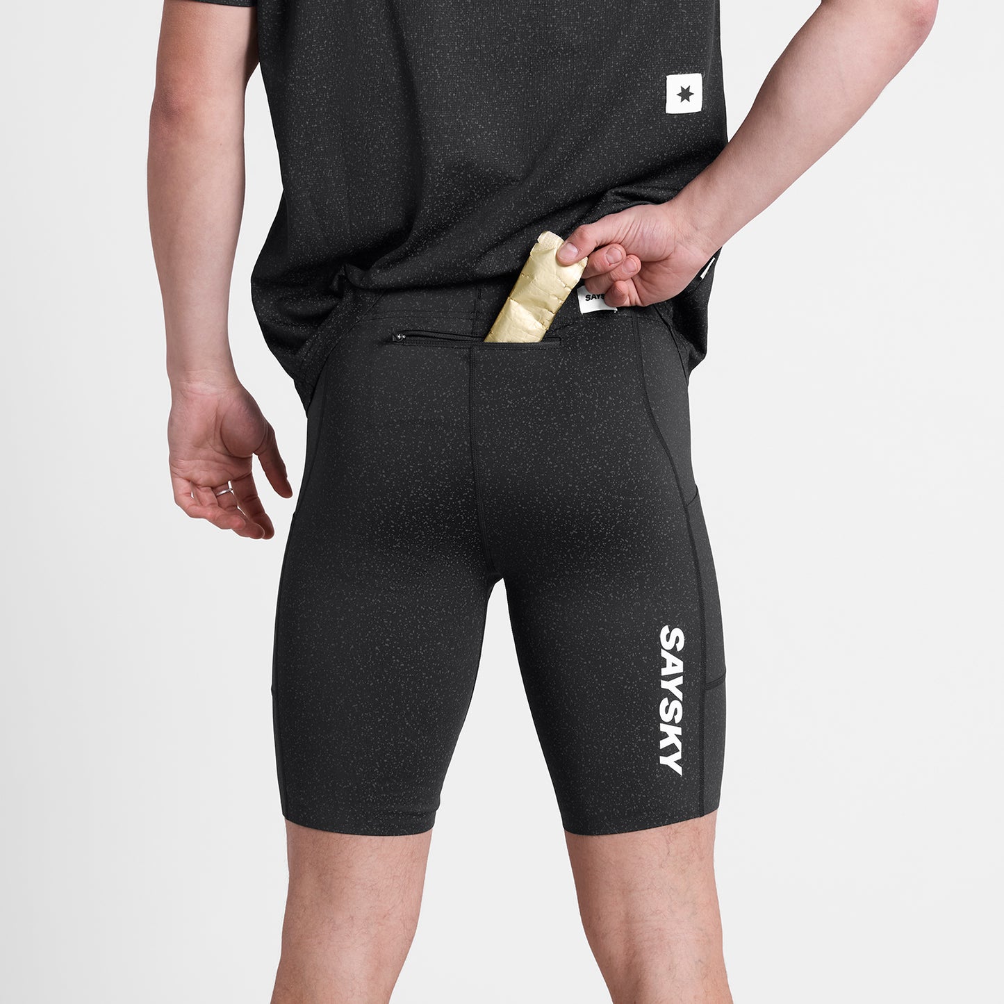 COMBAT+ SHORT TIGHTS 9'' | BLACK UNIVERSE - SAYSKY
