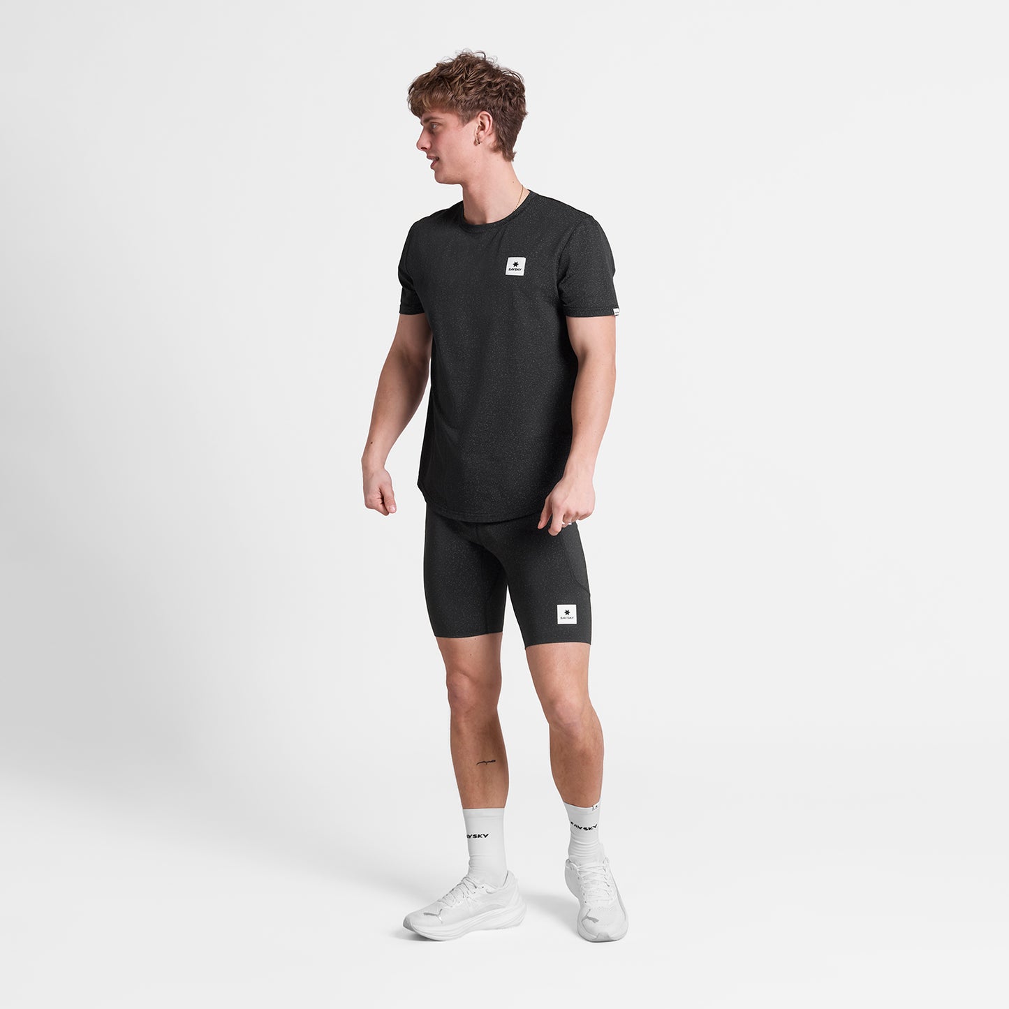 COMBAT+ SHORT TIGHTS 9'' | BLACK UNIVERSE - SAYSKY