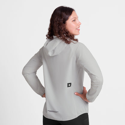 W PACE FLEX HOODED JACKET | GREY - SAYSKY
