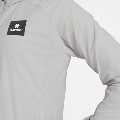 W PACE FLEX HOODED JACKET | GREY - SAYSKY