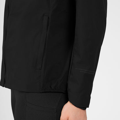 W PACE FLEX HOODED JACKET | BLACK - SAYSKY