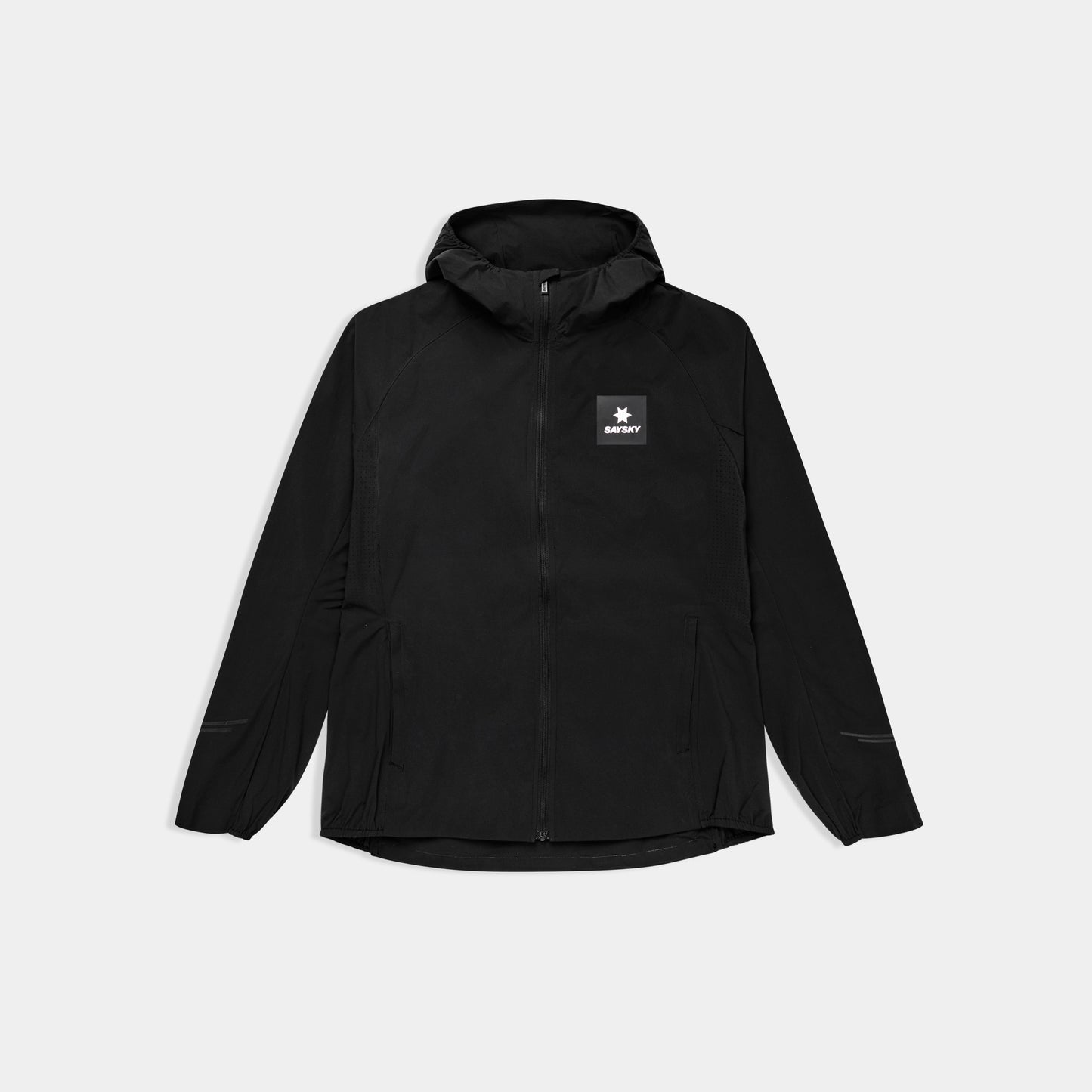 W PACE FLEX HOODED JACKET | BLACK - SAYSKY