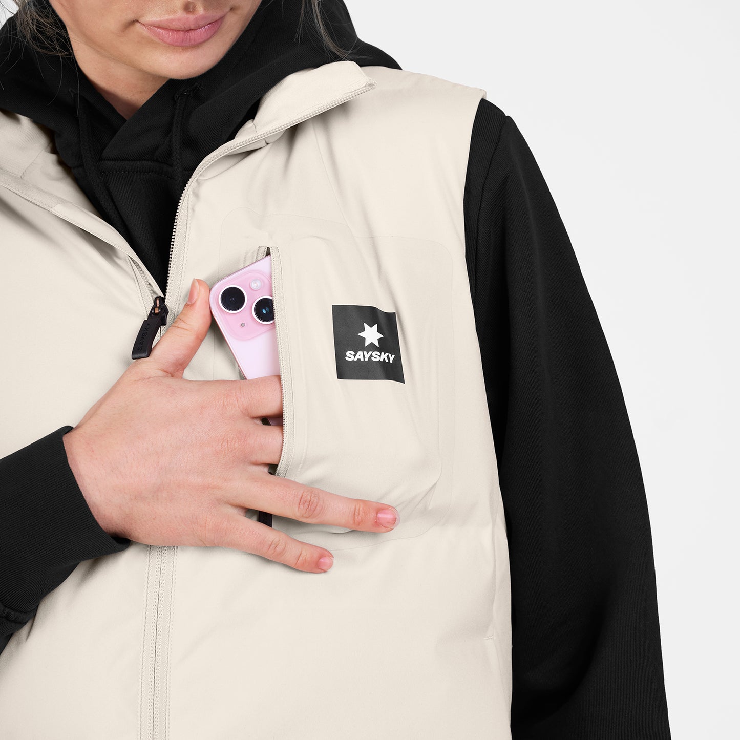 W EVERYDAY DOWN VEST | BEIGE