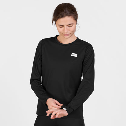 W MOTION LONGSLEEVE | CLEAN BLACK