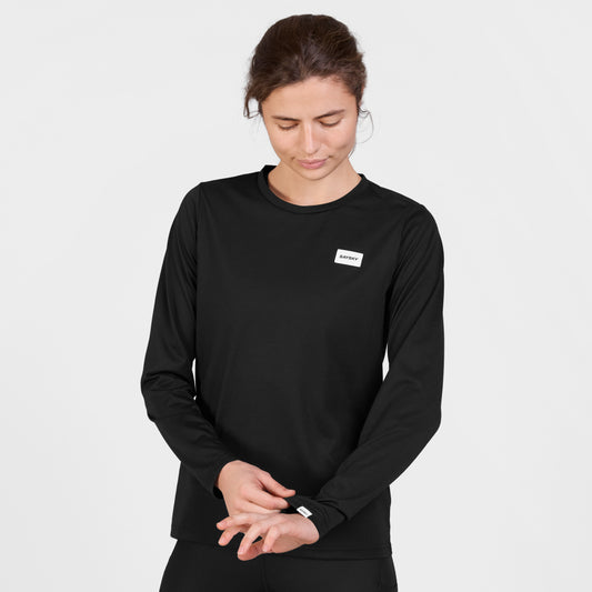 W MOTION LONGSLEEVE | CLEAN BLACK - SAYSKY