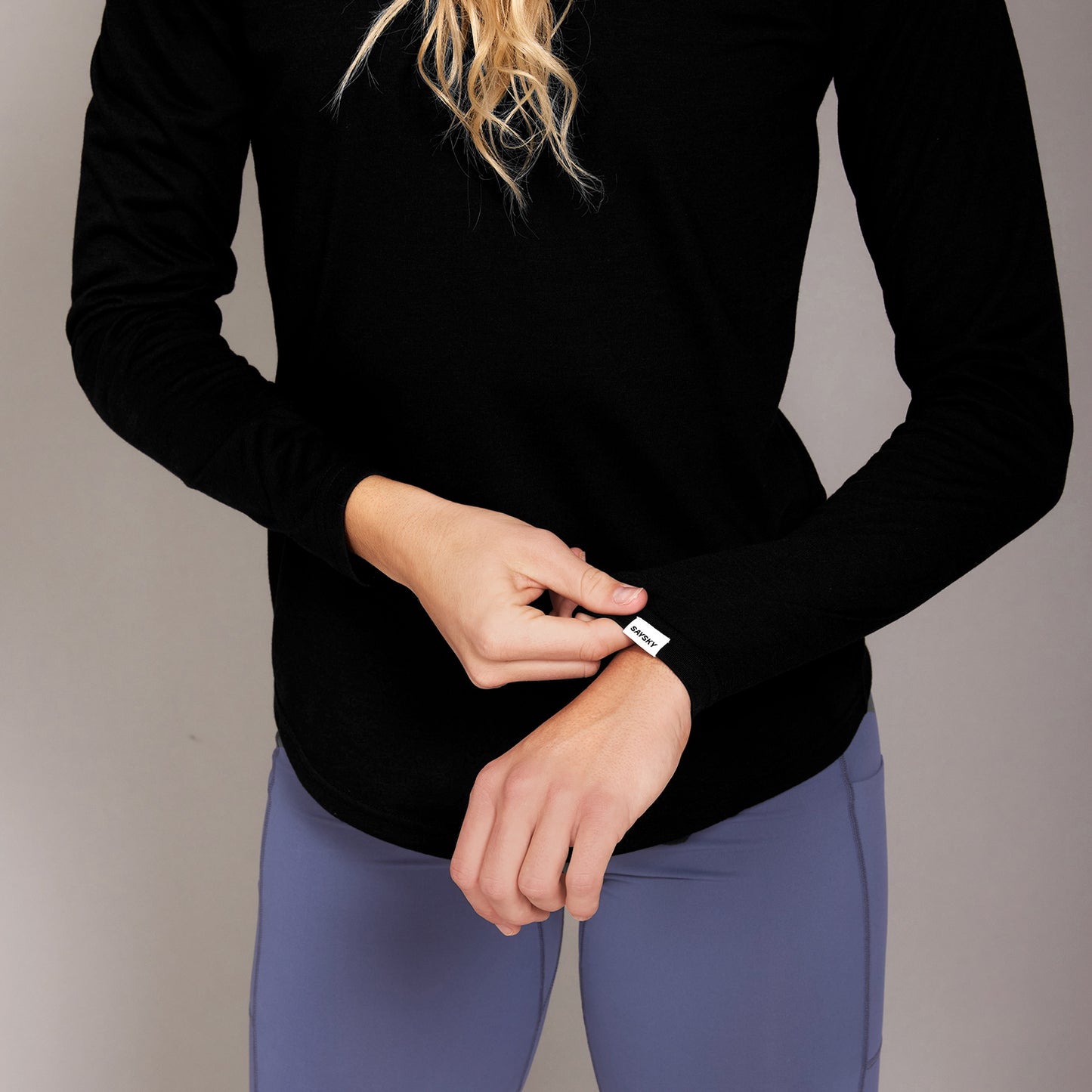 W MOTION LONGSLEEVE | CLEAN BLACK