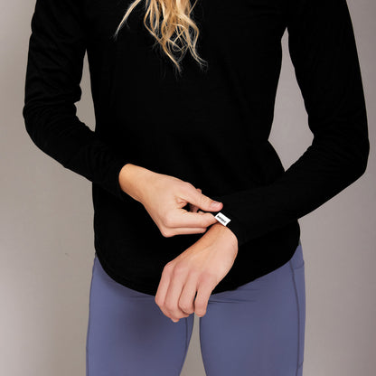 W MOTION LONGSLEEVE | CLEAN BLACK