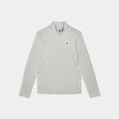 W PACE HALF-ZIP LONGSLEEVE | GREY - SAYSKY