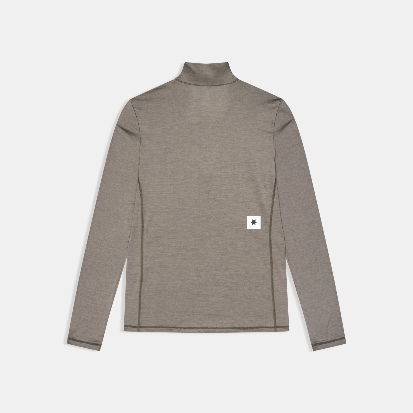 W PACE HALF-ZIP LONGSLEEVE | TAUPE
