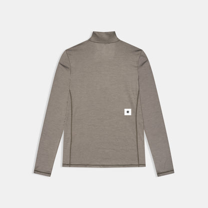 W PACE HALF-ZIP LONGSLEEVE | TAUPE