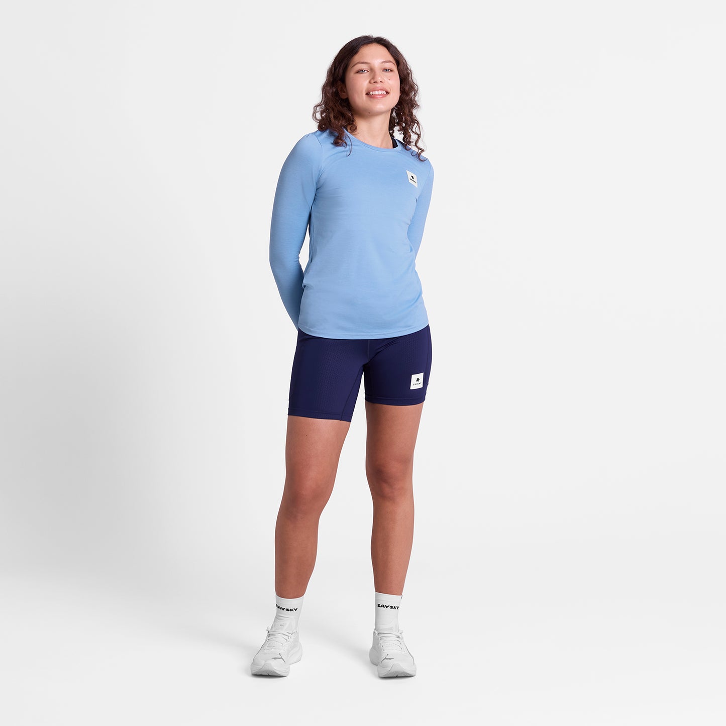 W PACE LONGSLEEVE | LIGHT BLUE - SAYSKY