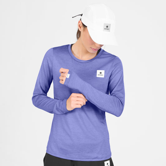 W PACE LONGSLEEVE CLEAN | PURPLE