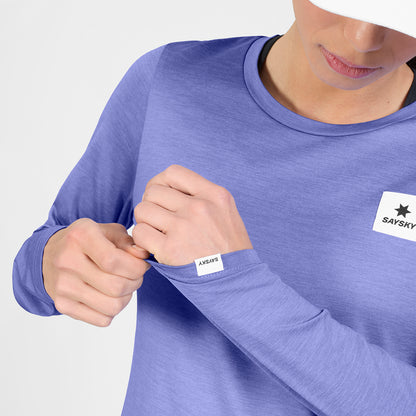 W PACE LONGSLEEVE CLEAN | PURPLE