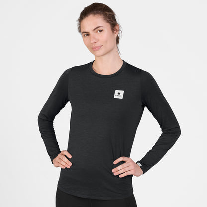 W PACE LONGSLEEVE CLEAN | BLACK - SAYSKY