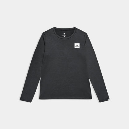 W PACE LONGSLEEVE CLEAN | BLACK - SAYSKY
