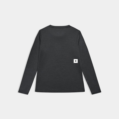 W PACE LONGSLEEVE CLEAN | BLACK - SAYSKY