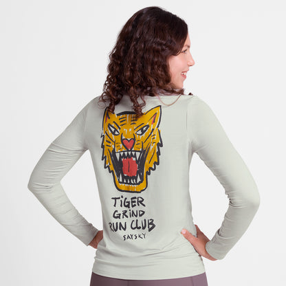 W PACE LONGSLEEVE | TIGER GRIND GREY - SAYSKY
