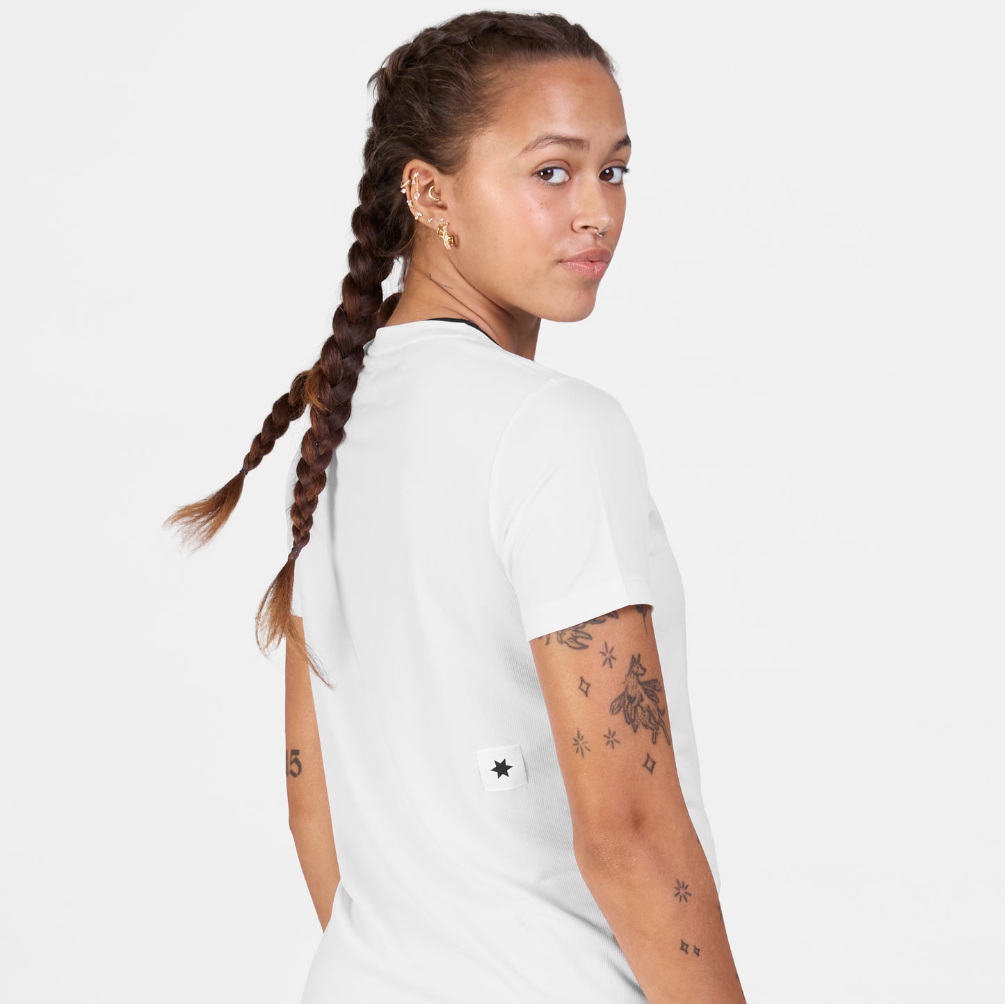 W COMBAT PRO T-SHIRT CLEAN | WHITE - SAYSKY