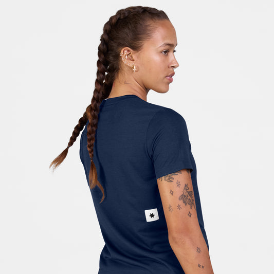 W COMBAT PRO T-SHIRT CLEAN | BLUE - SAYSKY