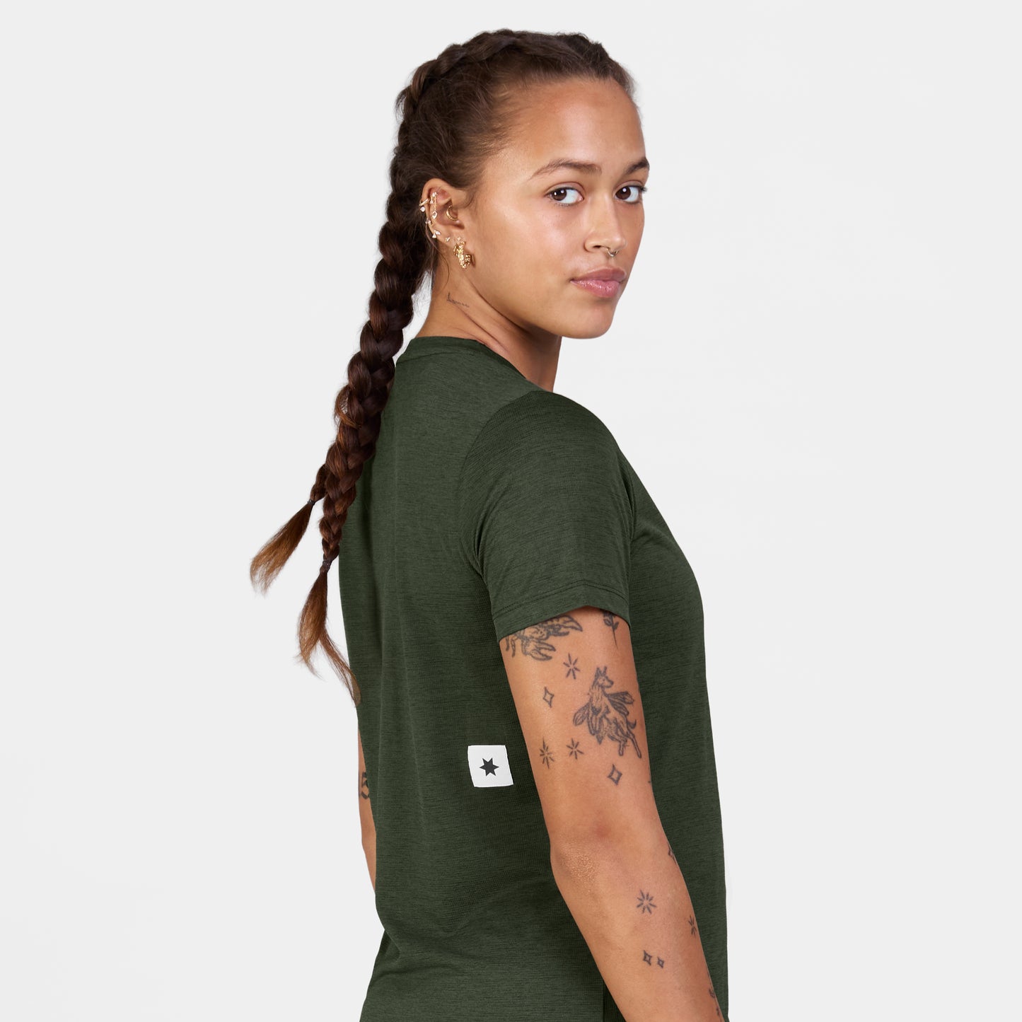 W COMBAT PRO T-SHIRT CLEAN | GREEN - SAYSKY