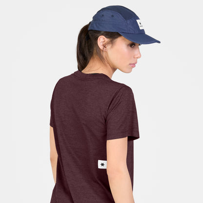 W COMBAT PRO T-SHIRT CLEAN | BURGUNDY