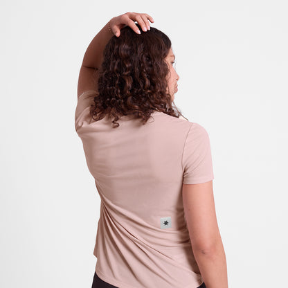 W FLOW T-SHIRT REACTIVE | PINK - SAYSKY