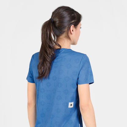 W FLOW T-SHIRT REACTIVE | BLUE