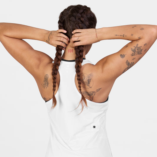 W COMBAT PRO SINGLET CLEAN | WHITE - SAYSKY