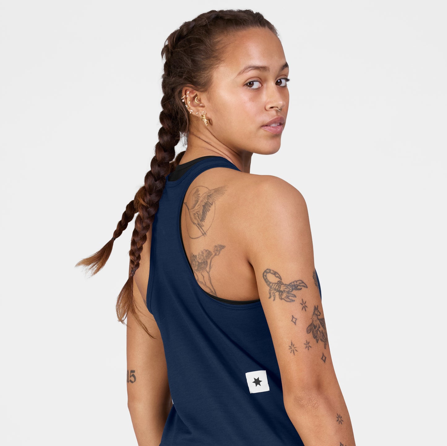 W COMBAT PRO SINGLET CLEAN | BLUE - SAYSKY