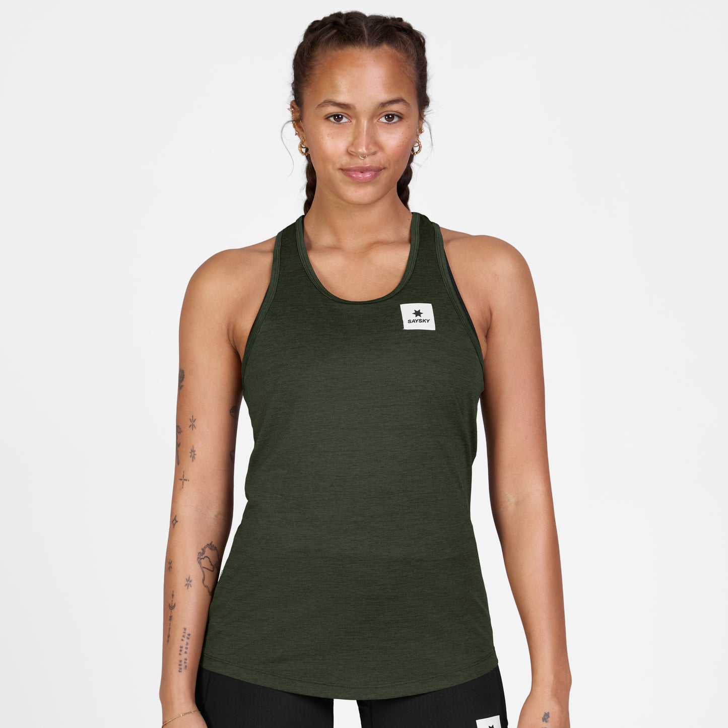 W COMBAT PRO SINGLET CLEAN | GREEN - SAYSKY