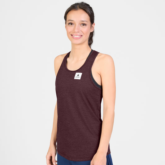 W COMBAT PRO SINGLET CLEAN | BURGUNDY