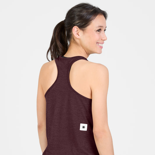 W COMBAT PRO SINGLET CLEAN | BURGUNDY