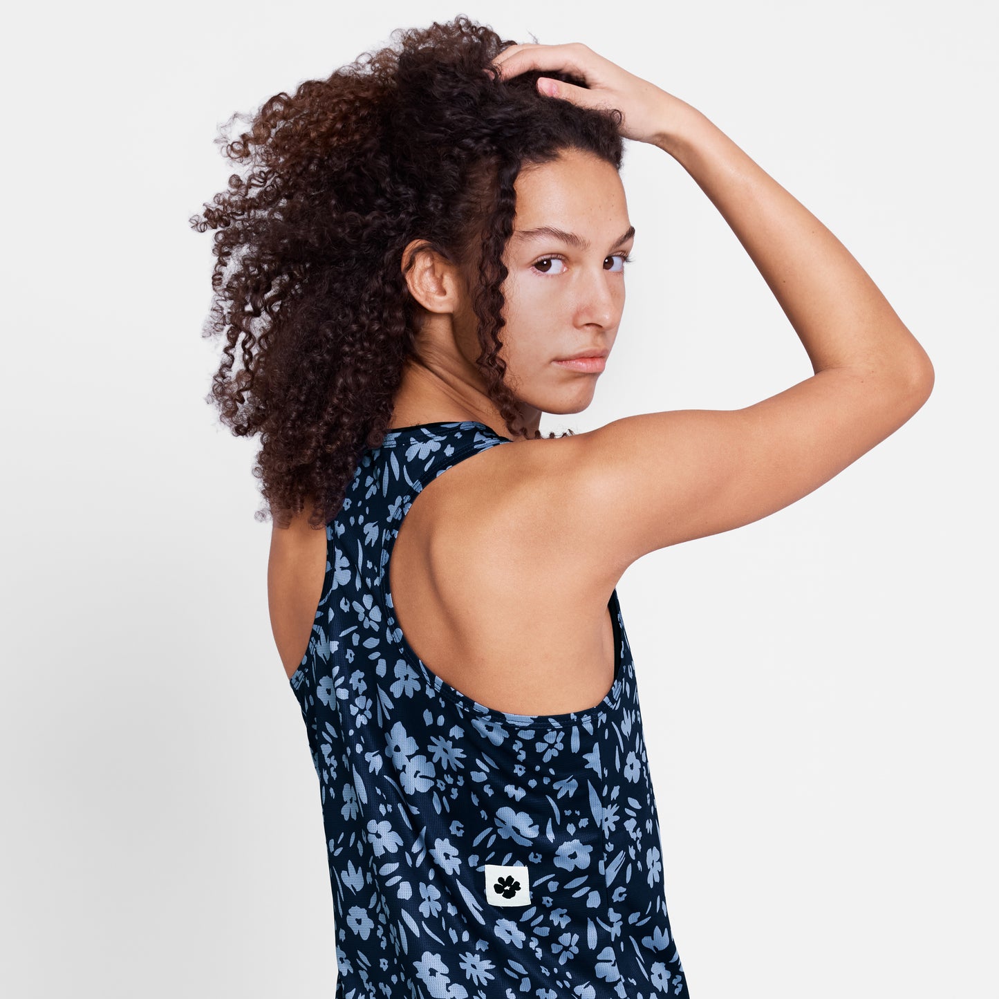 W COMBAT SINGLET | BLUE FLOWER - SAYSKY