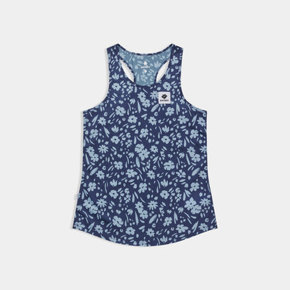 W COMBAT SINGLET | BLUE FLOWER - SAYSKY