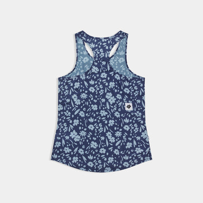 W COMBAT SINGLET | BLUE FLOWER - SAYSKY