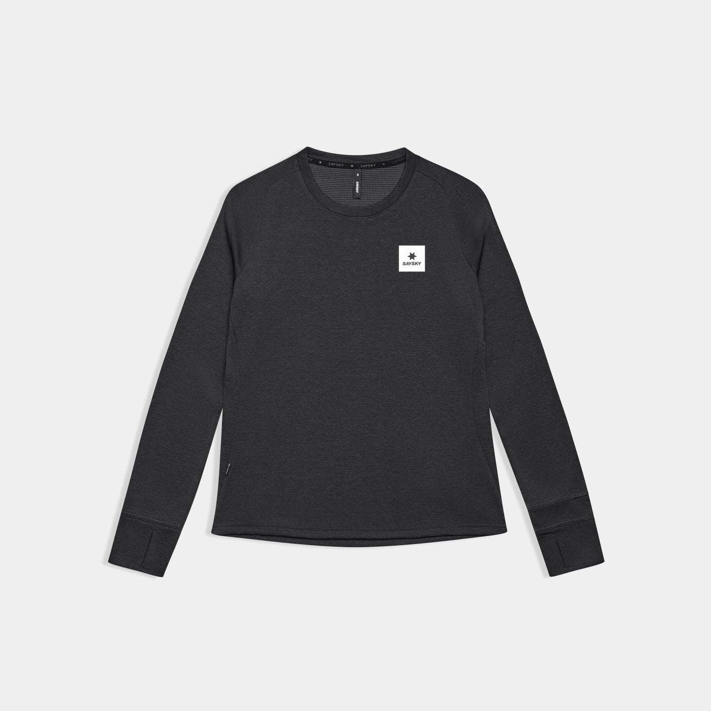 W FLOW LONGSLEEVE | BLACK - SAYSKY