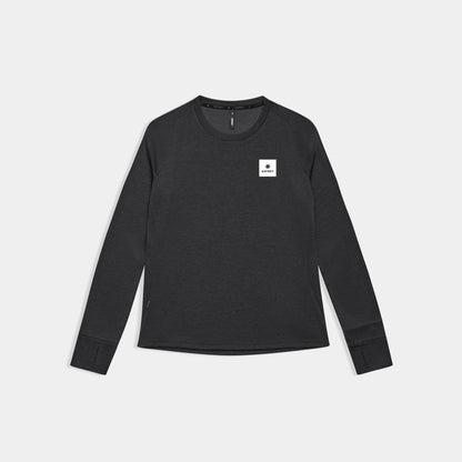 W FLOW LONGSLEEVE | BLACK - SAYSKY
