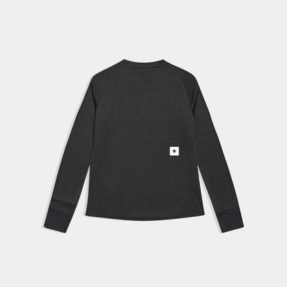 W FLOW LONGSLEEVE | BLACK - SAYSKY